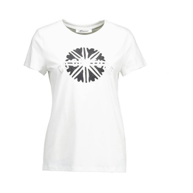 Koszulka Circle Glitter Tee - Damska Co'Couture