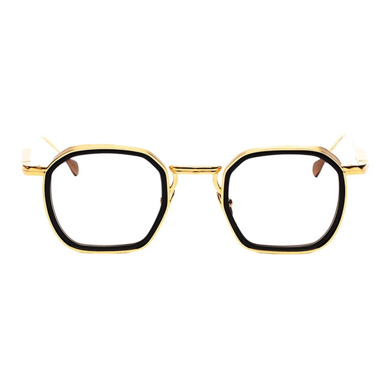 Leo C100 Żółte Złoto Czarne Okulary przeciwsłoneczne John Dalia