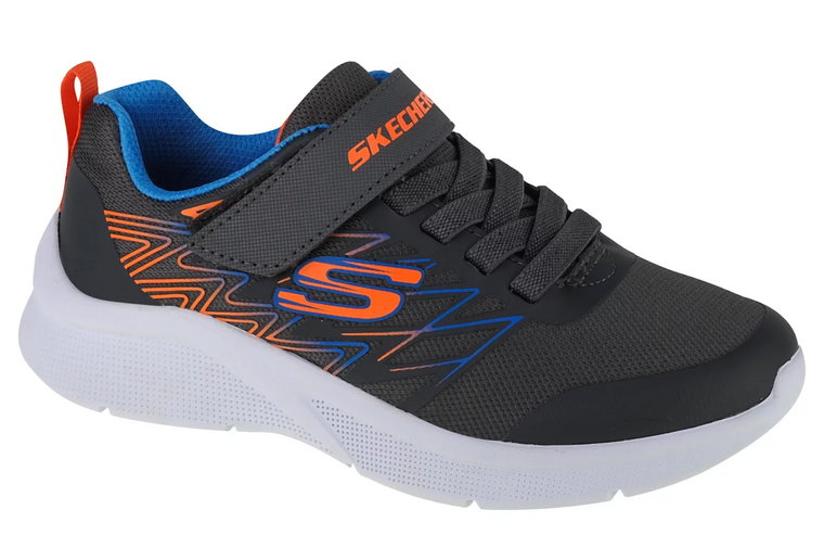 Skechers Microspec Texlor 403770L-GYBL, Dla chłopca, Szare, buty sneakers, tkanina, rozmiar: 28