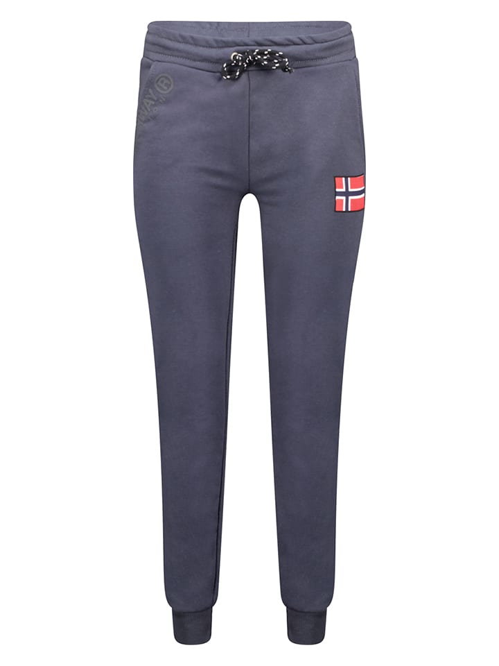 Geographical Norway Spodnie dresowe "Monbichon" w kolorze szarym