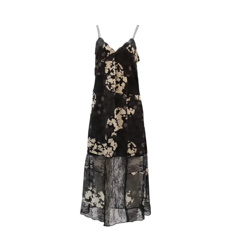 Pre-owned Silk dresses Alexander McQueen Pre-owned