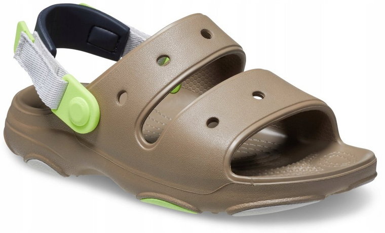 Dziecięce Lekkie Sandały Sandałki Rzepy Crocs 28,5