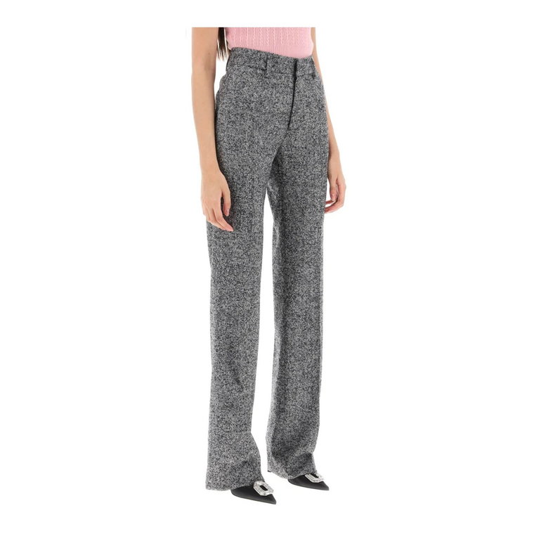 Straight Trousers Alessandra Rich