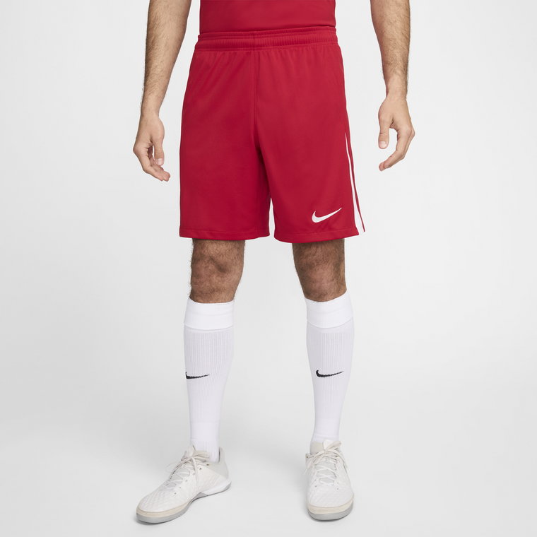 Męskie spodenki piłkarskie Nike Dri-FIT Polska Stadium 2024/25 (wersja domowa/wyjazdowa) (replika) - Czerwony