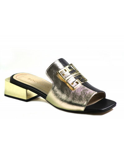 KLAPKI BOCCATO - 243.345 BLACK/GOLD