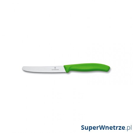 Nóż do pomidorów 11 cm Victorinox zielony kod: 6.7836.L114