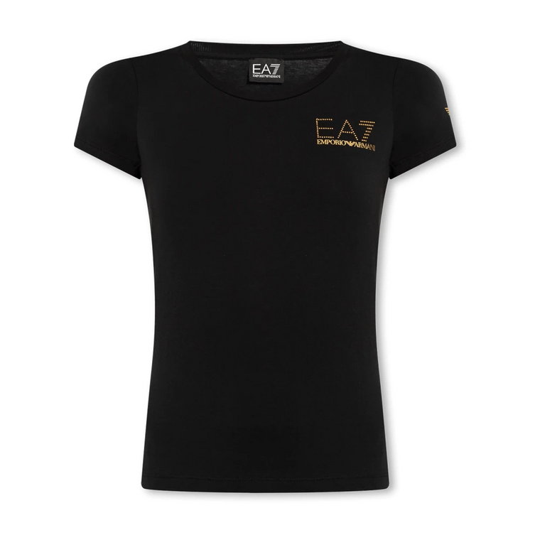 T-shirt z logo Emporio Armani EA7