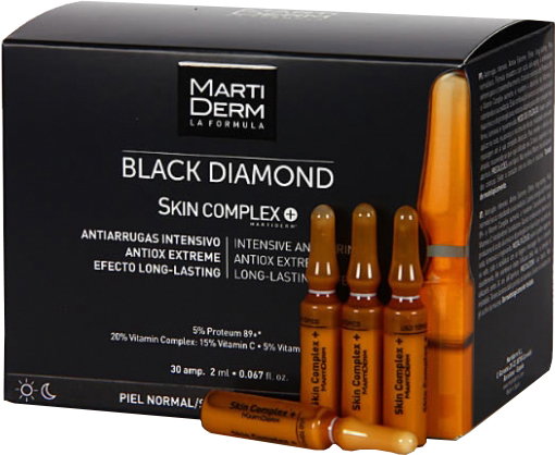 Serum do twarzy Martiderm Black Diamond Skin Complex+ 30 Vial (8437015942315). Serum do twarzy