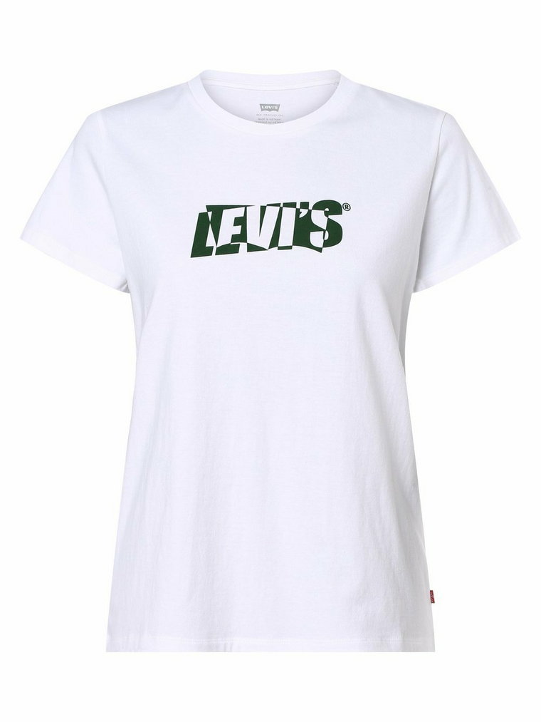 Levi's - T-shirt damski, biały