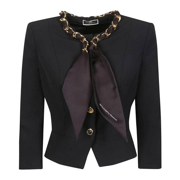 110 Nero Jacket Elisabetta Franchi