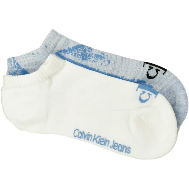 CALVIN KLEIN JEANS Skarpety 2-pack 2P DISTORTED