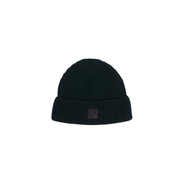 Zielony Woolrich Beanie Woolrich