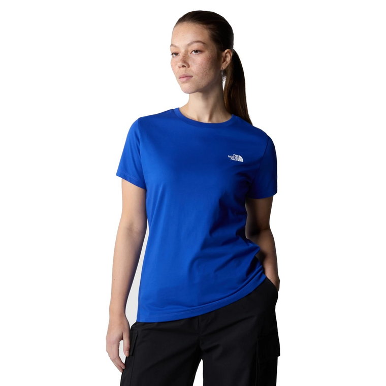Damski t-shirt The North Face Simple Dome blue - XS