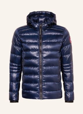 Canada Goose Lekka Kurtka Puchowa Crofton blau