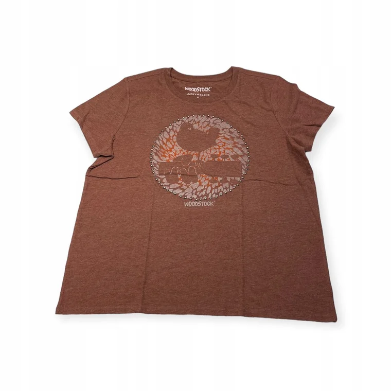 Lucky Brand T-Shirt Donna Grafica - Merriest Christmas Ya Filthy Animal, Vestibilità Classica