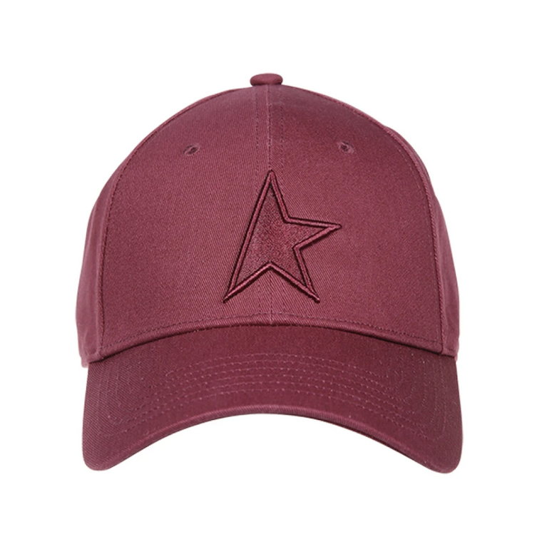 Star Baseball Hat z Przodem w Postaci Gwiazdy Golden Goose