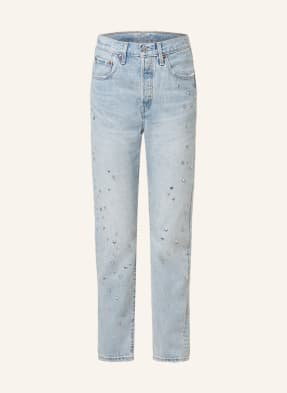 Levi's Straight Jeans 501 Z Ozdobnymi Kamykami blau