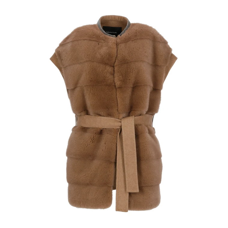 Faux Fur Shearling Jackets Fabiana Filippi