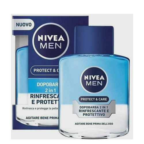 Balsam po goleniu Nivea Men Protege Cuida After Shave 2 en 1 100 ml (4005900365903). Kosmetyki po goleniu