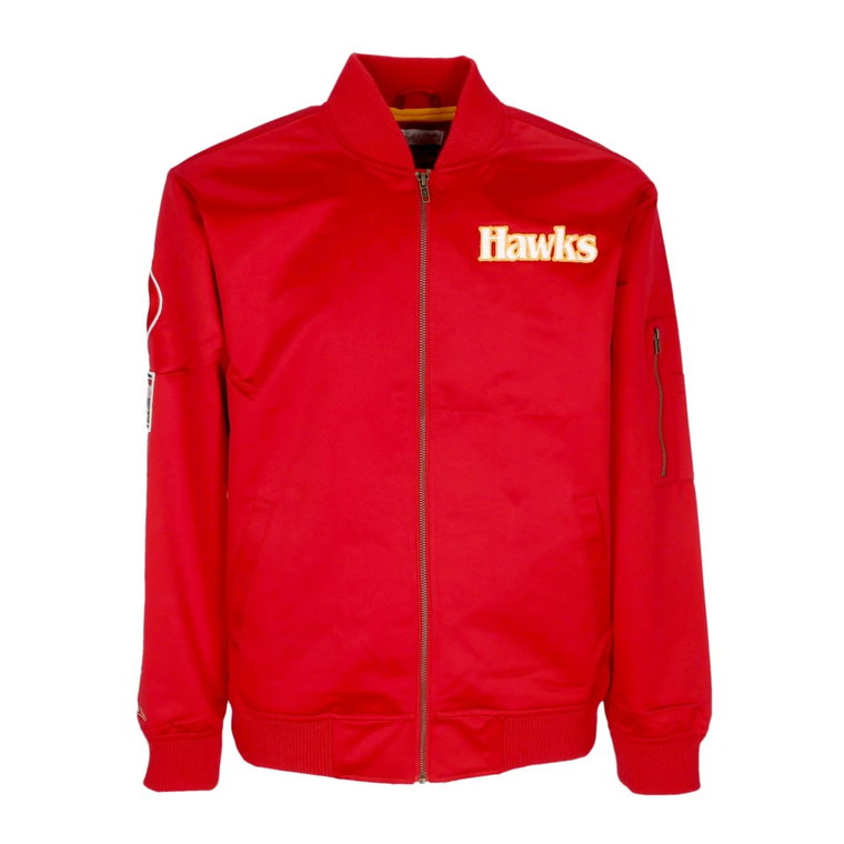 NBA Lekka Satynowa Kurtka Bomber Mitchell & Ness