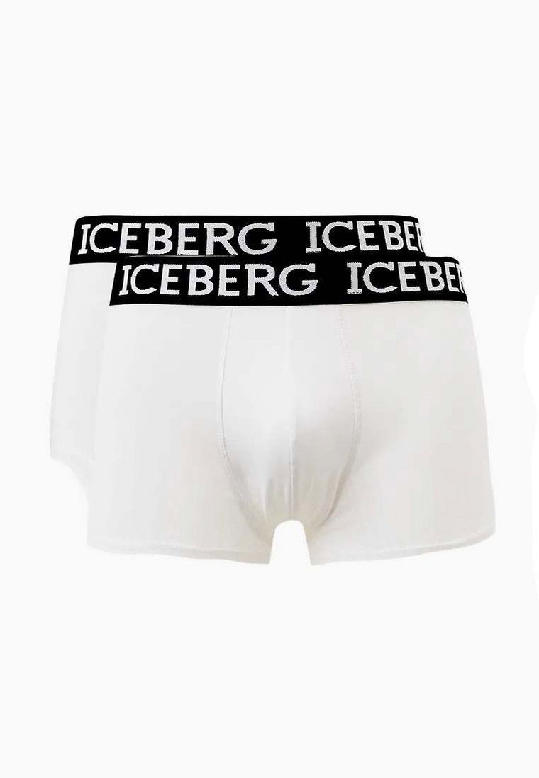 Iceberg 2-pack bokserki męskie białe ICE1UTR01B-Trunk, Kolor biały, Rozmiar M, ICEBERG