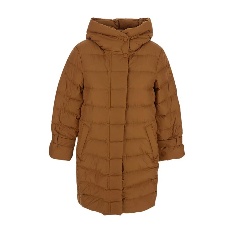 Lekka Parka z Kapturem i Puchem Woolrich