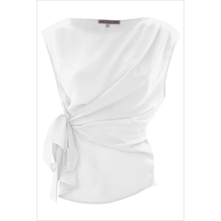 Blouse with a bow on the side Kocca