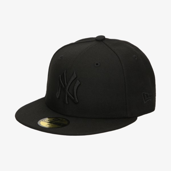 NEW ERA CZAPKA BLACK ON BLACK NY YANKEES