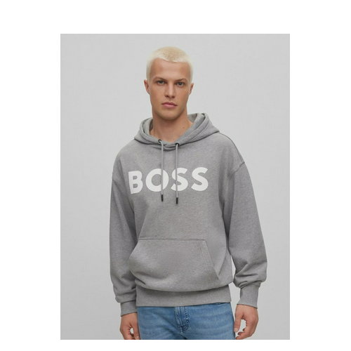 Bluza męska z kapturem Hugo Boss 50487134-51 XL Jasnoszara (4063538202106). Bluzy męskie z kapturem