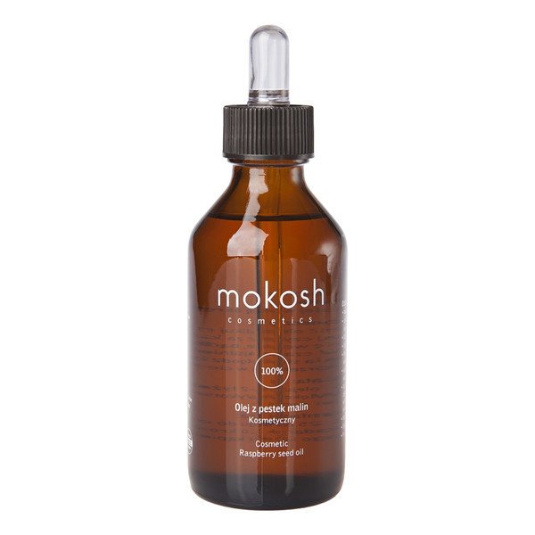 Mokosh, Cosmetic Raspberry Seed Oil, olej z pestek malin, 100 ml