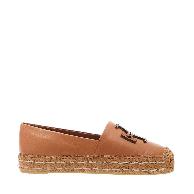 Skórzane Espadryle w Cuoio Tory Burch