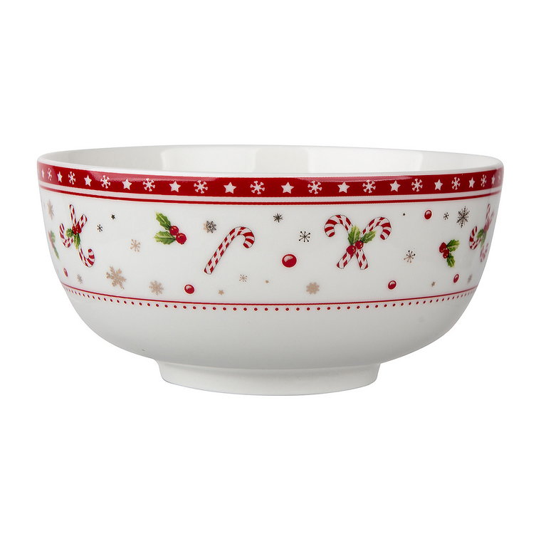 Porcelanowy Zestaw 2 misek świątecznych choinka Altom Design, 400 ml