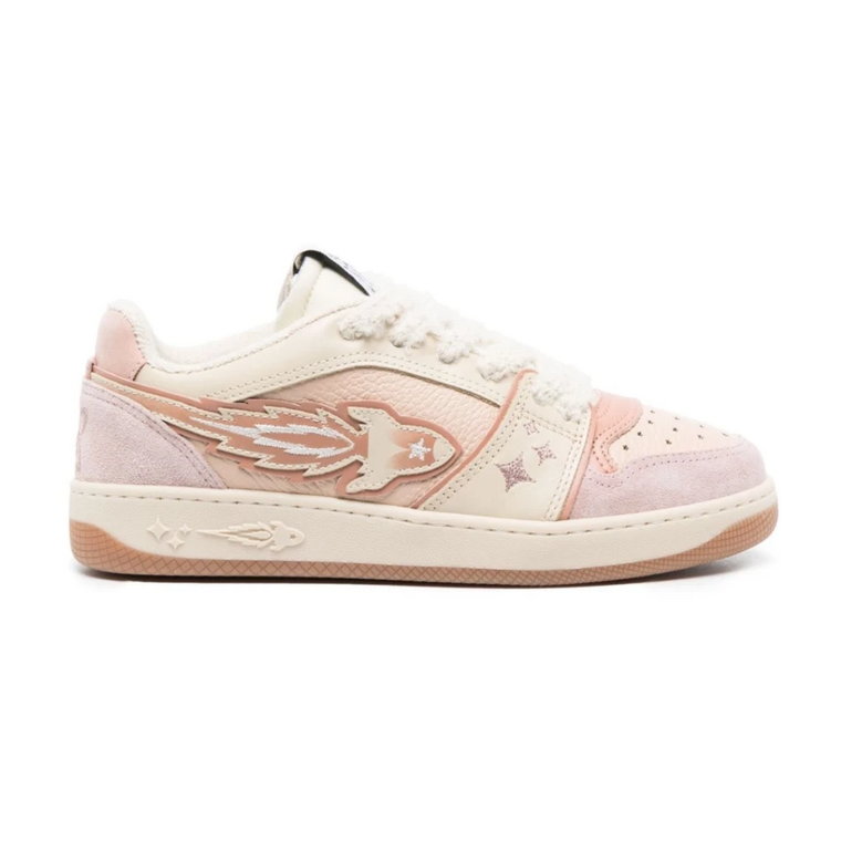 Rocket Niskie Sneakersy Rose Pink Enterprise Japan