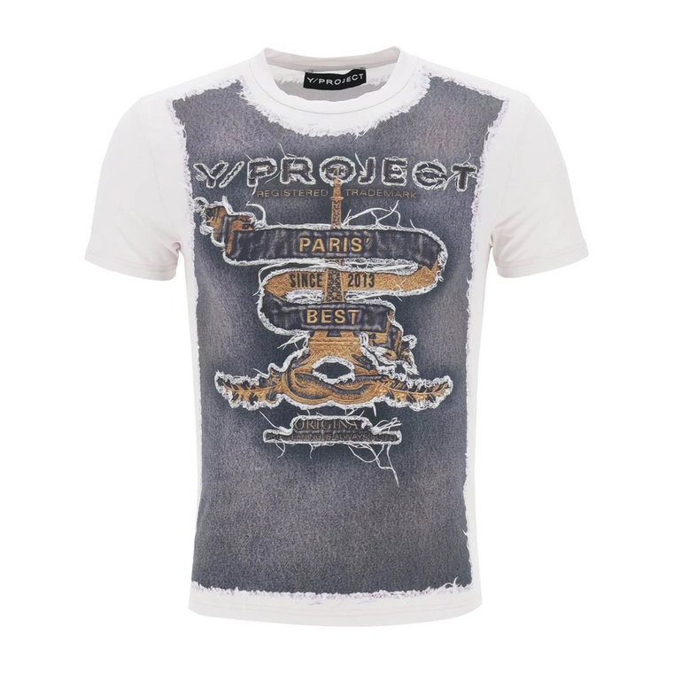 Trompe loeil Crewneck T-Shirt Y/Project