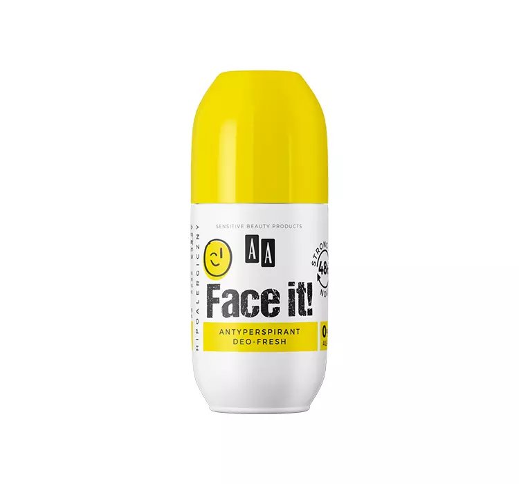 AA FACE IT! ANTYPERSPIRANT W KULCE DLA KOBIET 50ML