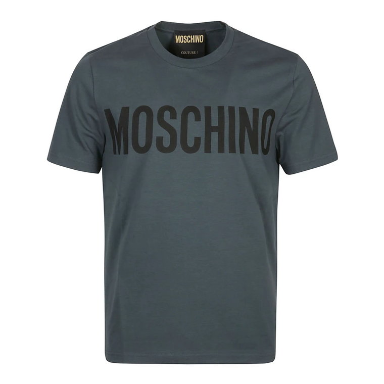 Zielona Fantazja T-Shirt Moschino