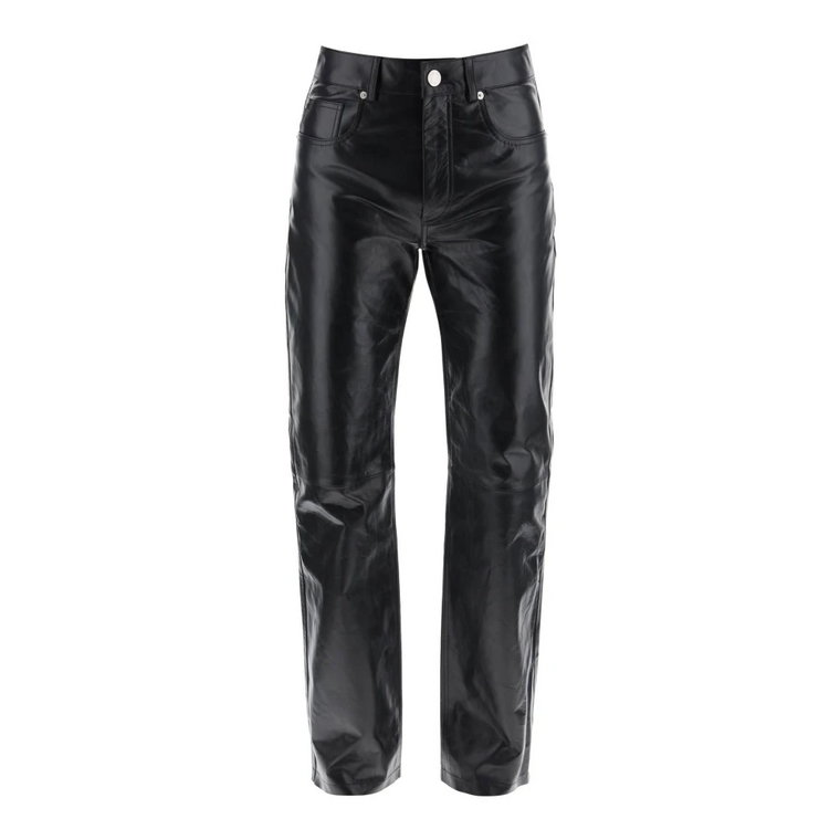 Leather Trousers Ami Paris