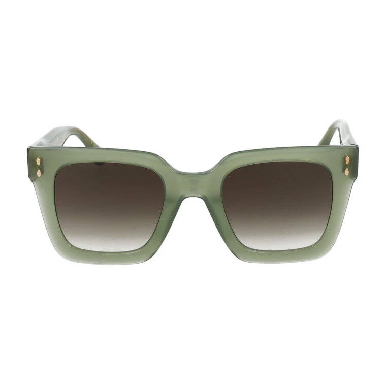 Zielone okulary przeciwsłoneczne Isabel Marant