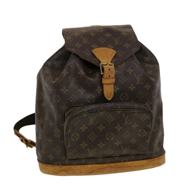 Brązowy Plecak Louis Vuitton Montsouris Louis Vuitton Vintage