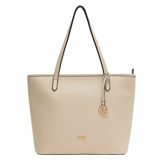 L.Credi Nilo Shopper Bag 42 cm ivory