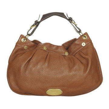 Mulberry Pre-owned, Mitzy Leather Satchel Brązowy, female,