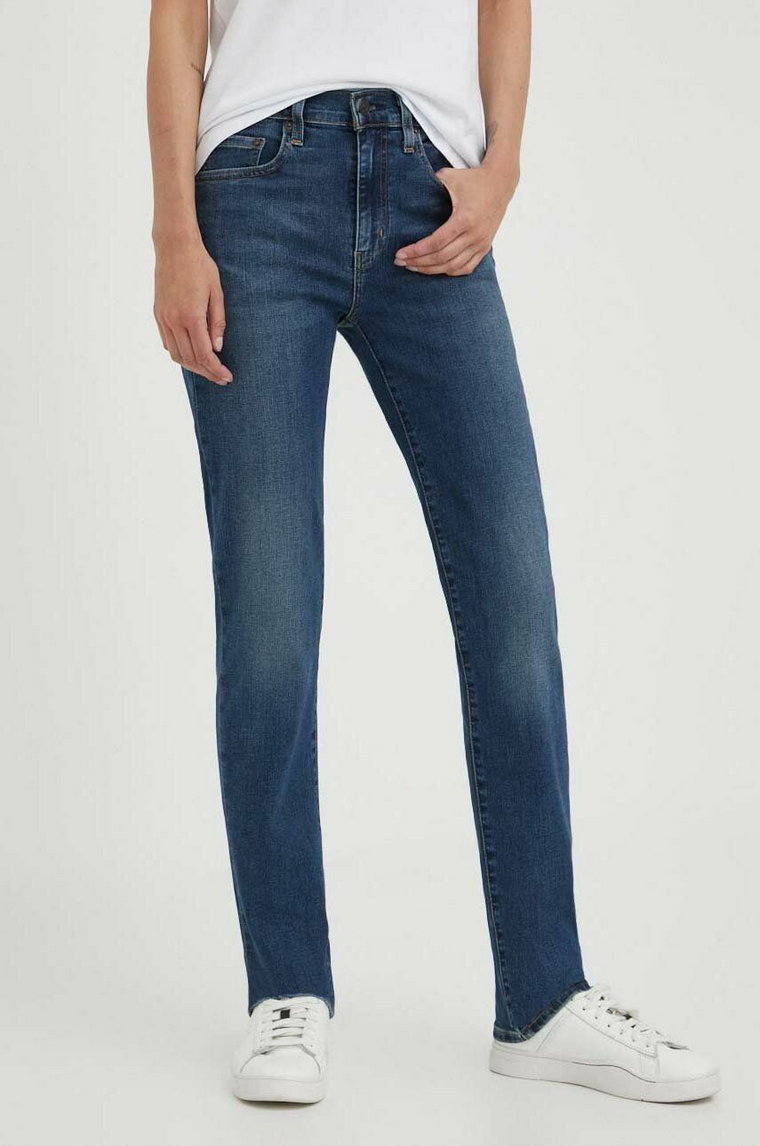 Levi's jeansy 724 damskie high waist