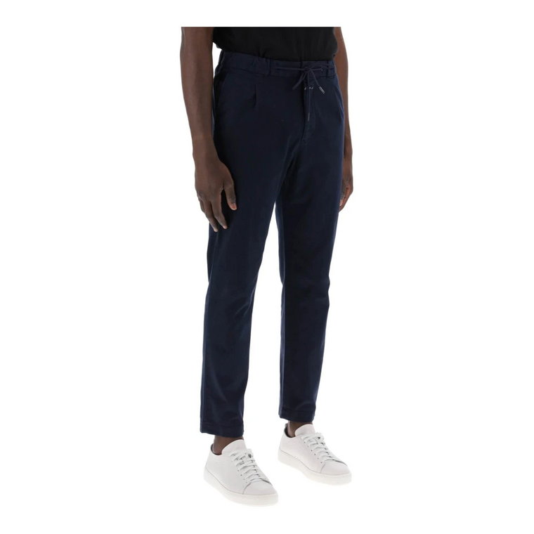 Slim-fit Trousers Closed