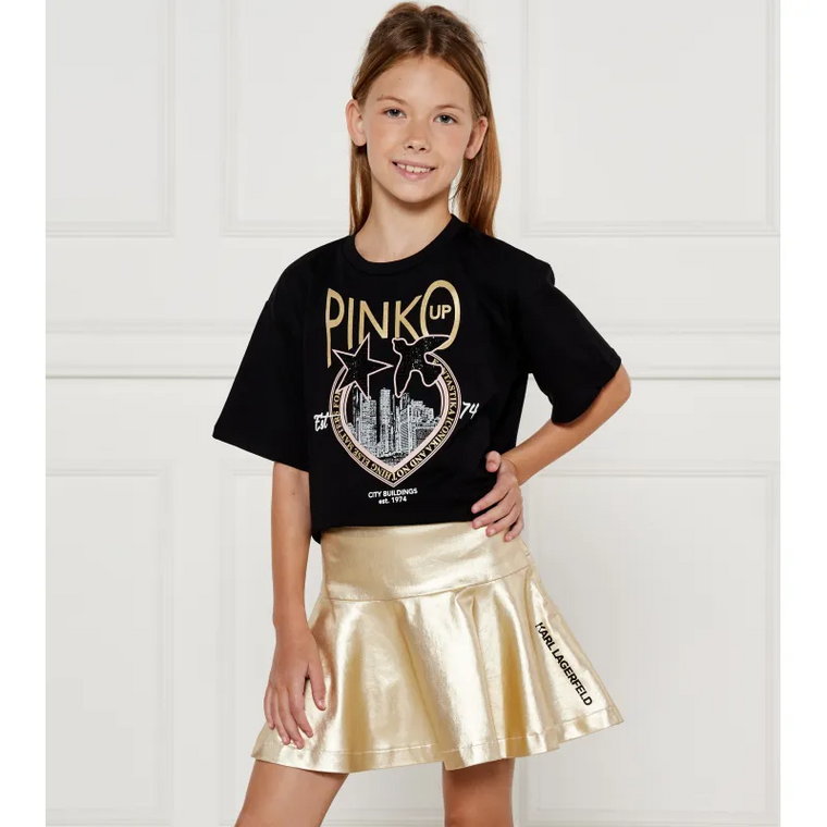 Pinko UP T-shirt | Cropped Fit