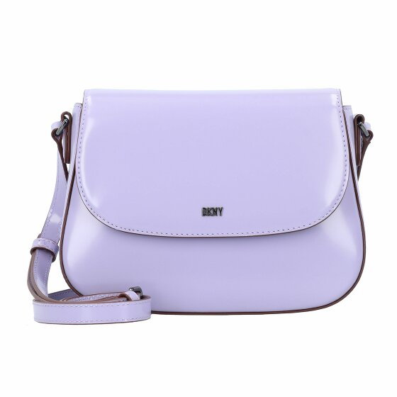 DKNY Ellie Torba na ramię Skórzany 22 cm lavender