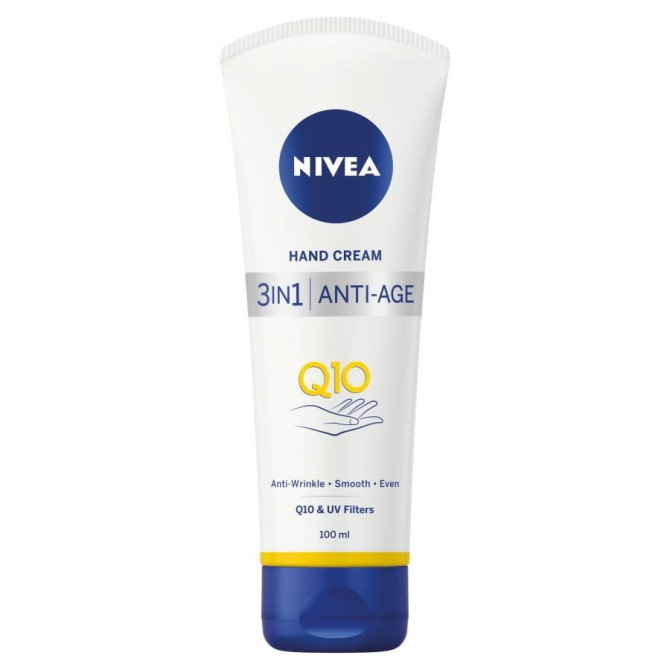 Nivea Q10 3in1 Anti-Age Hand Cream przeciwzmarszczkowy krem do rąk 100ml