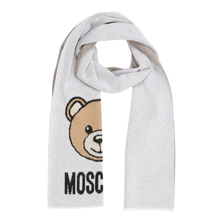 Teddy Bear Scarf Moschino