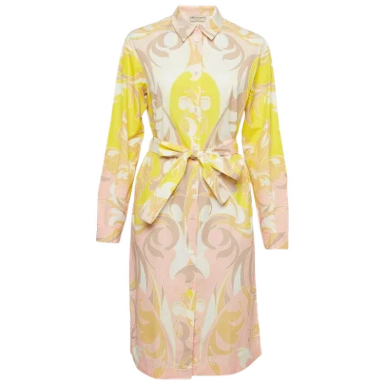 Pre-owned Cotton dresses Emilio Pucci Pre-owned