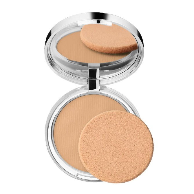 Clinique Stay Matte Sheer Pressed Powder Oil-Free beztłuszczowy puder w kompakcie 04 Stay Honey 7.6g