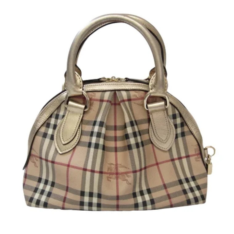 Pre-owned Canvas handbags Burberry Vintage